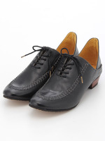 レースアップレザーシューズ