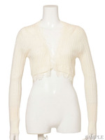 レースフリルカーディガン