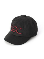麻混LGCロゴベースボールキャップ