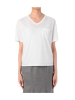 Vネックシンプルプルオーバー