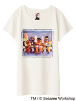 【X-girl x SESAME STREET】SUMMER PHOTO S/S TEE