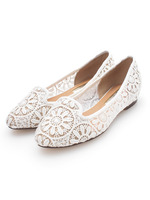 レーシーメッシュオペラシューズ