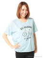 自転車プリントTシャツ