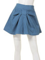 前リボン後ろZIPスカート