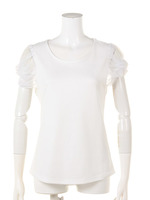 【Auntie　Rosa】　ツイストスリーブTOP