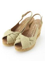 【Gaimo】キャンバスバックストラップサンダル