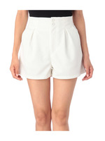 ハイウエストキュロットパンツ