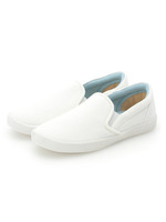 布張りメッシュスリッポン