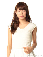 【dazzlin】カットジャカードTOPS