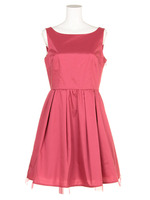 Apuweiser Luxe グログランリボンワンピース 