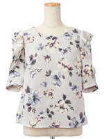 Oプリムローズフリルブラウス