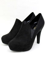 【REZOY】ヒールスエードサイドゴアブーティ