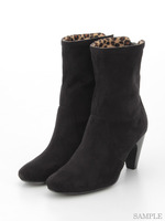 【低反発スポンジ入り】美ラインショートブーツ