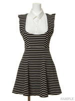 重ね着風カットジャンスカ