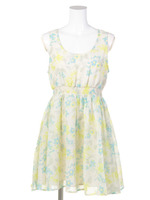 【Auntie　Rosa】　ハートあきハイビスカスOP