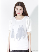 【MALKOMALKA】フェレットチェロカットソー