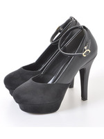 【glifeed】12.5cmヒールバイカラーパンプス