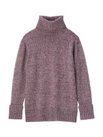 プルオーバーロングニット