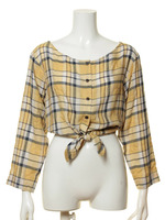 前結びバリエーショントップス