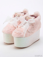 EV ファーファスニーカー