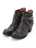 ベルティッドショートブーツ