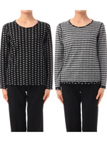 リバーシブルデザインカットソー