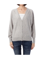 Vネックニットカーディガン