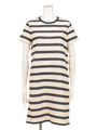 【BED＆BREAKFAST】Float　Bold　Stripe　Shortsleeve　Dress