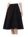 ツイルミディ丈フレアスカート