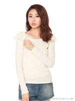 テレコフリルキリカエカットソー