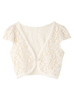 フラワーレースボレロ