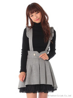 フリル付ジャンパースカート