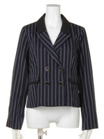 マルチストライプダブルブレストJK