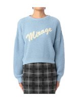 ロゴニットプルオーバー