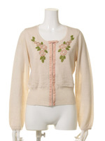 【an another angelus】ビーズ刺繍AC/W長袖ニットCD