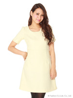 JQリボンバックレースワンピ