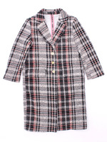 チェックチェスターコート