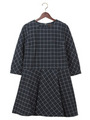 JOCLR ウィンドペンチェックフレアワンピース