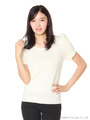 【W】パールパフスリーブニットTOPS