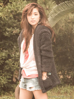 【中村アンさん着用】【La Leia】7分カーデ