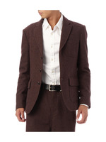 ウール混3ボタンジャケット