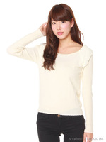 エンジェルフリルニット