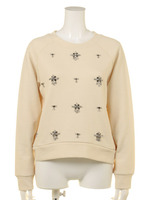 【CASUAL】クリスタルビジュープルオーバー