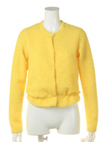 カラーボアカーディガン