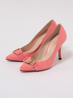 バックル付パンプス