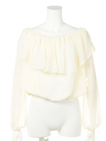 フリルロングスリーブTOPS