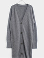ベーシックロングニットカーディガン