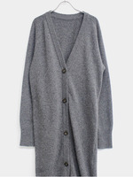ベーシックロングニットカーディガン