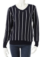 【CEDNIE】ストライプニットトップス