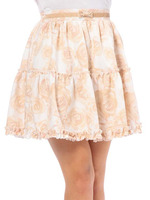 【LIZLISA】クマ花柄スカート